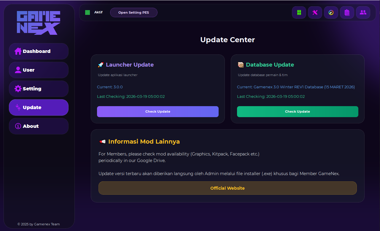 Game Launcher Developer